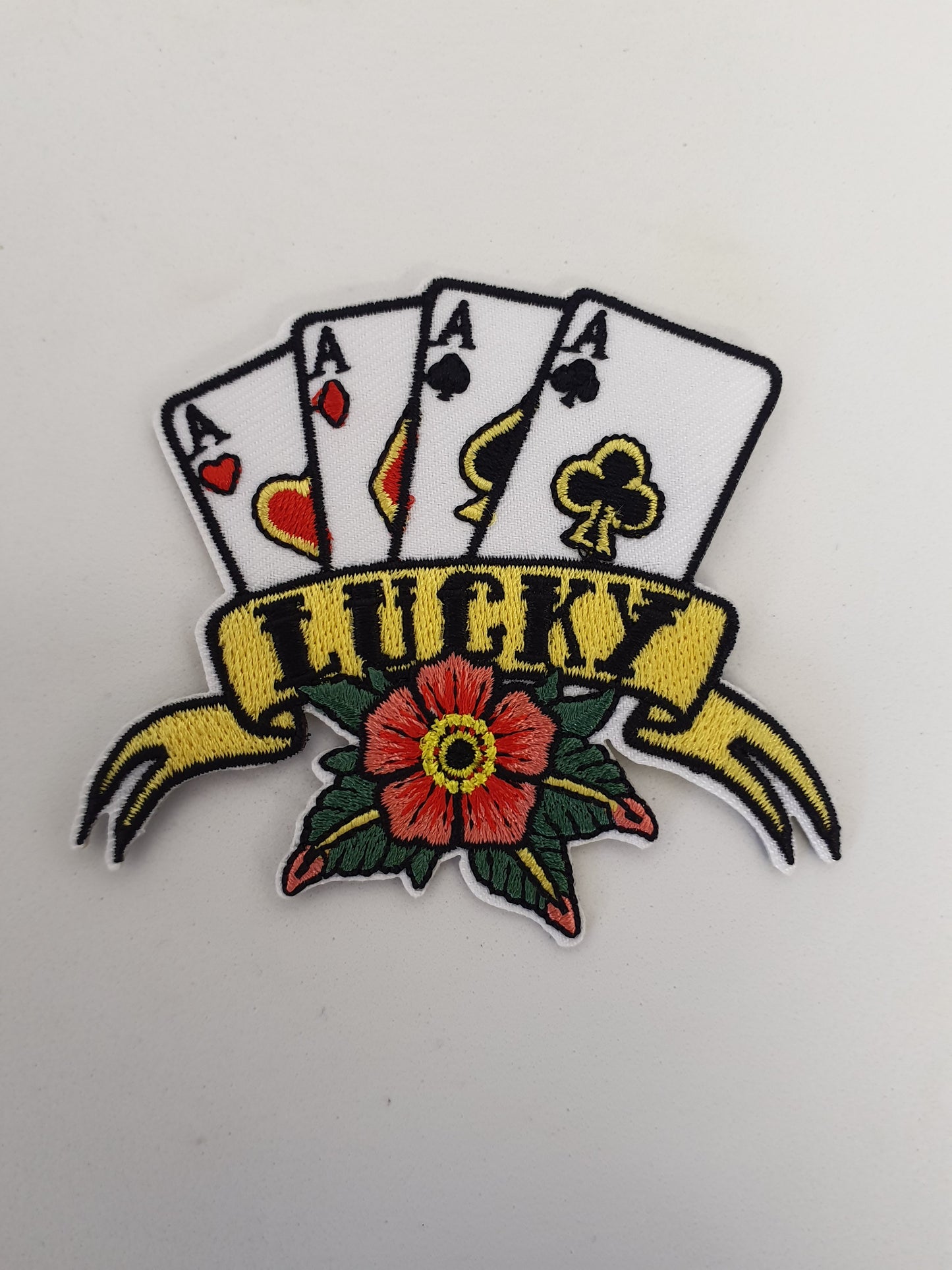 Parche "Tattoo Lucky" – Suerte al estilo tradicional