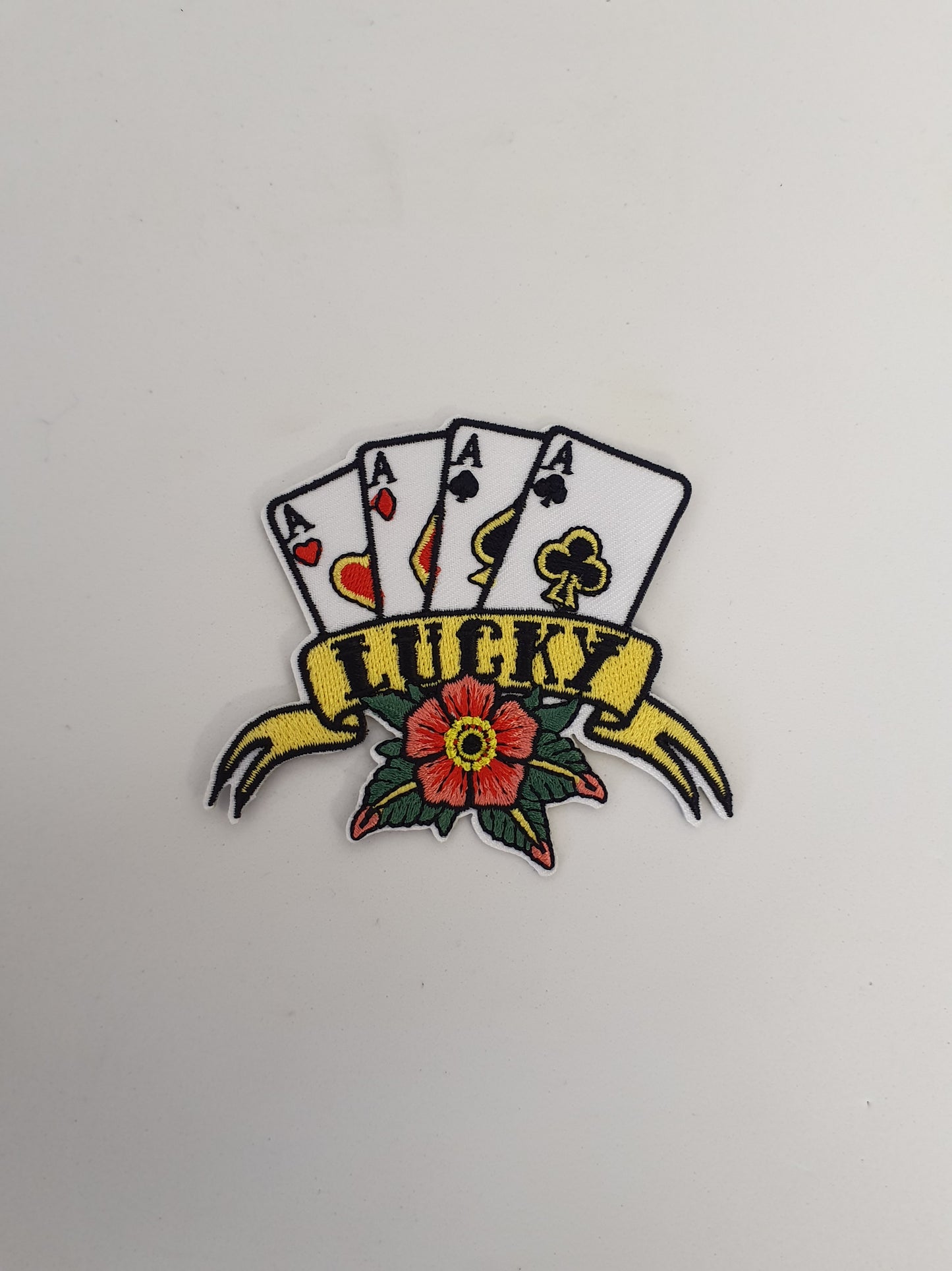 Parche "Tattoo Lucky" – Suerte al estilo tradicional