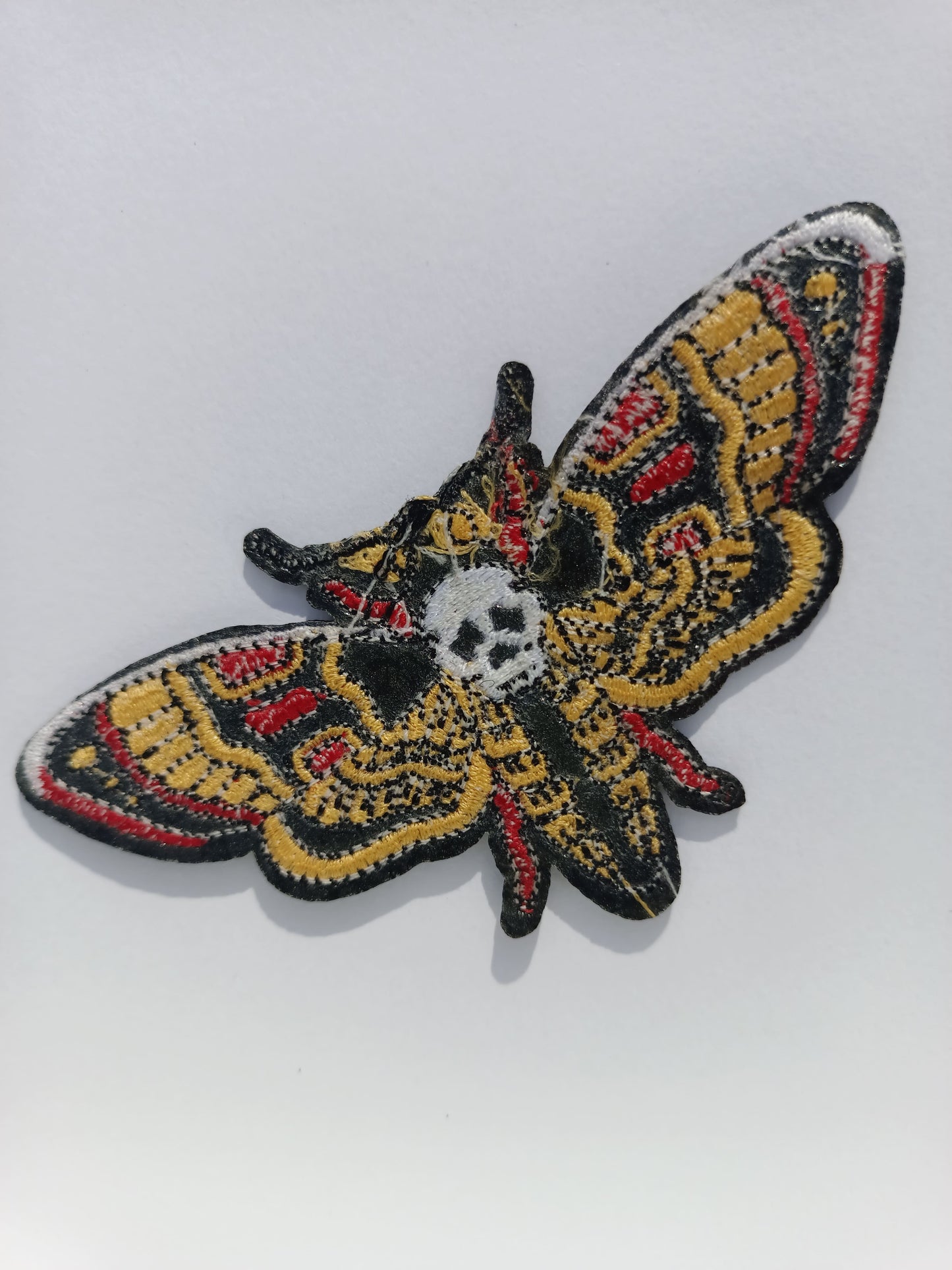 Parche bordado parte trasera "Mariposa Tattoo Old School".