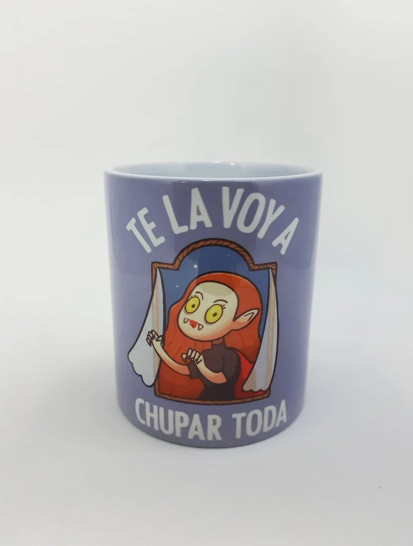 Taza Divertida y con picardía – Te la voy a chupar toda