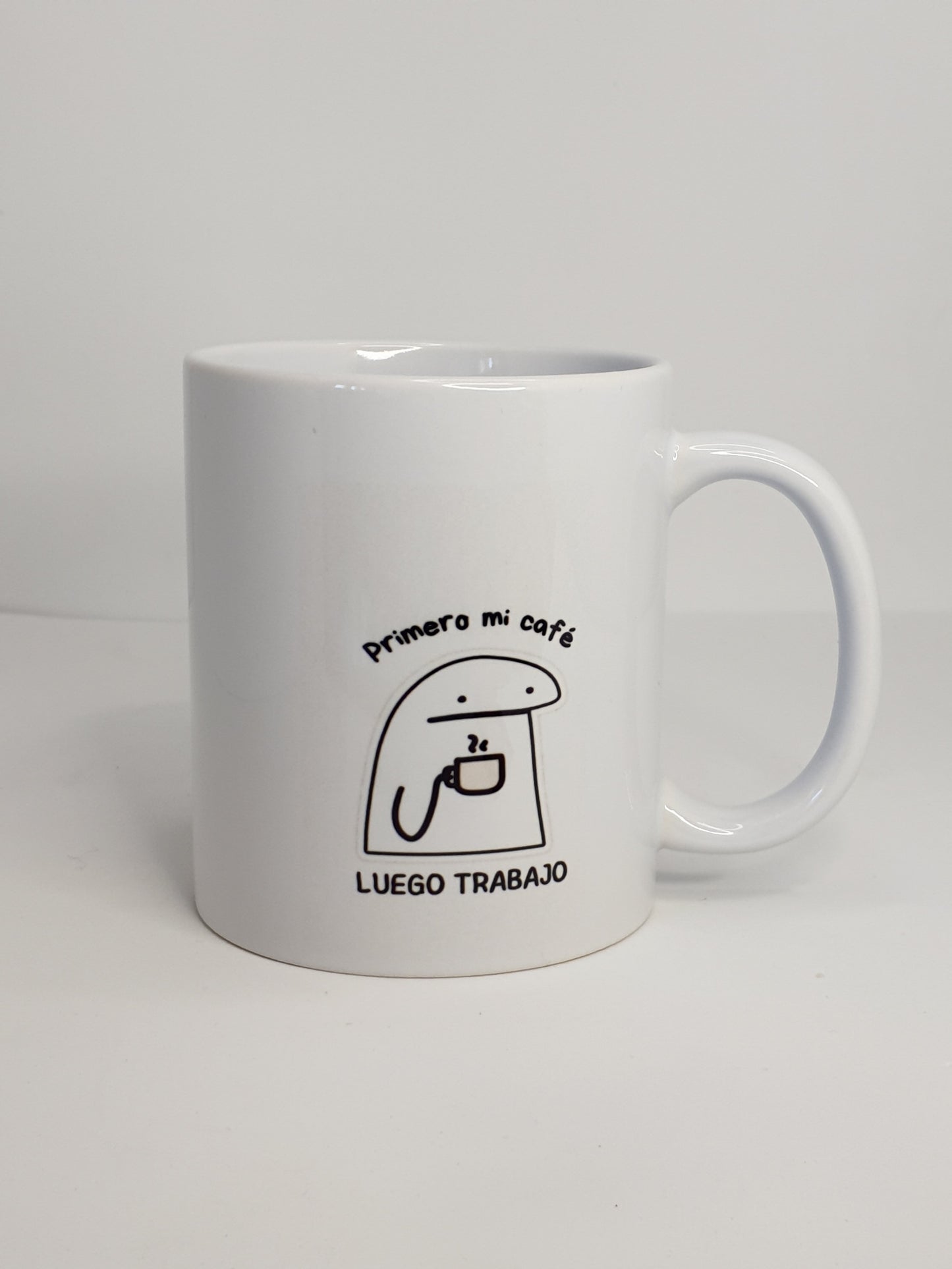 Taza "Llegué Tarde Porque No Quería Venir"