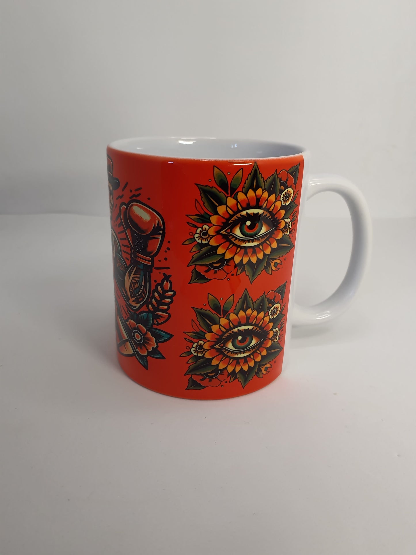Taza Old School Boxeador