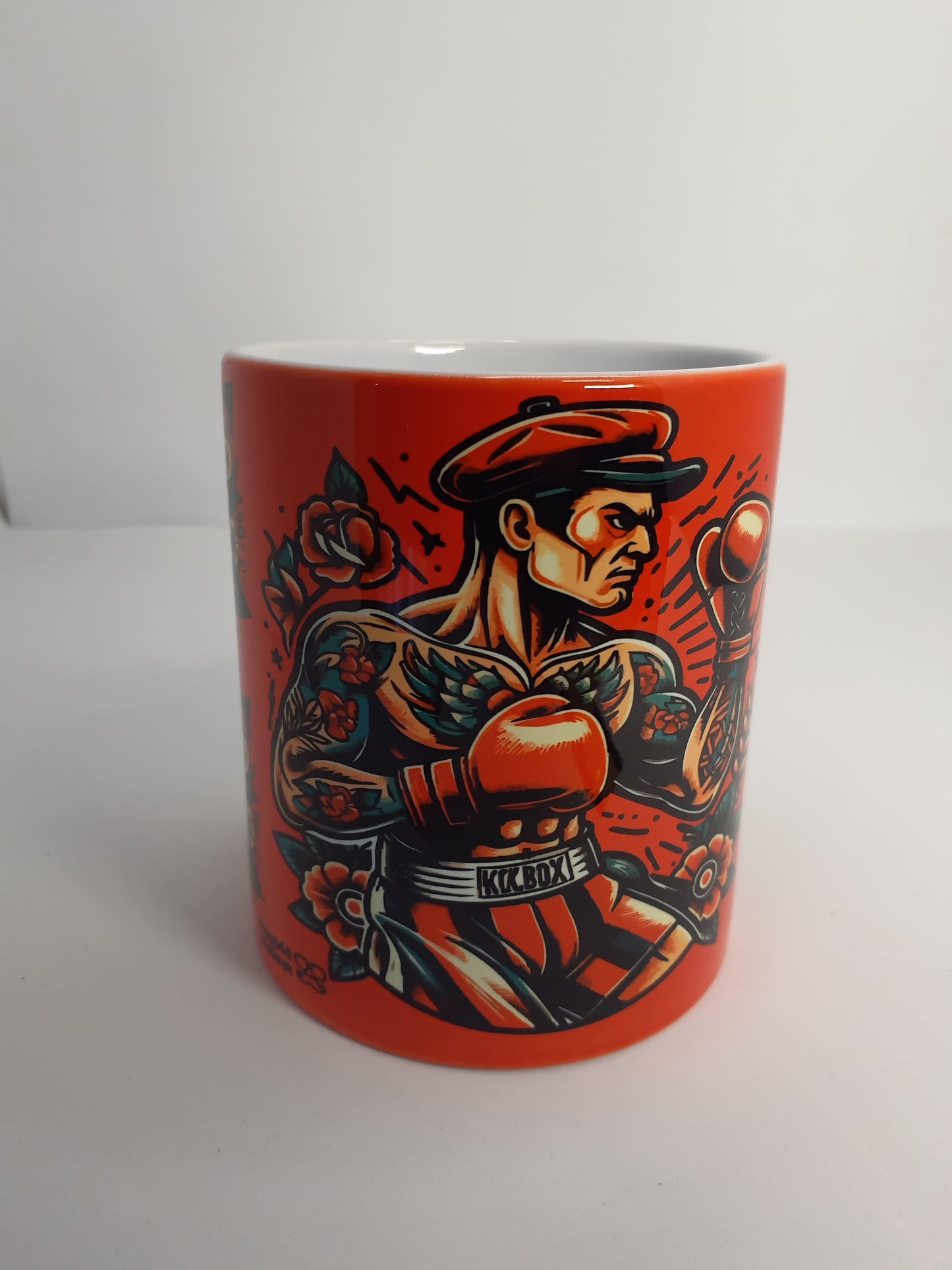 Taza Old School Boxeador