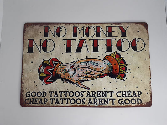 Chapa Vintage – No Money, No Tattoo