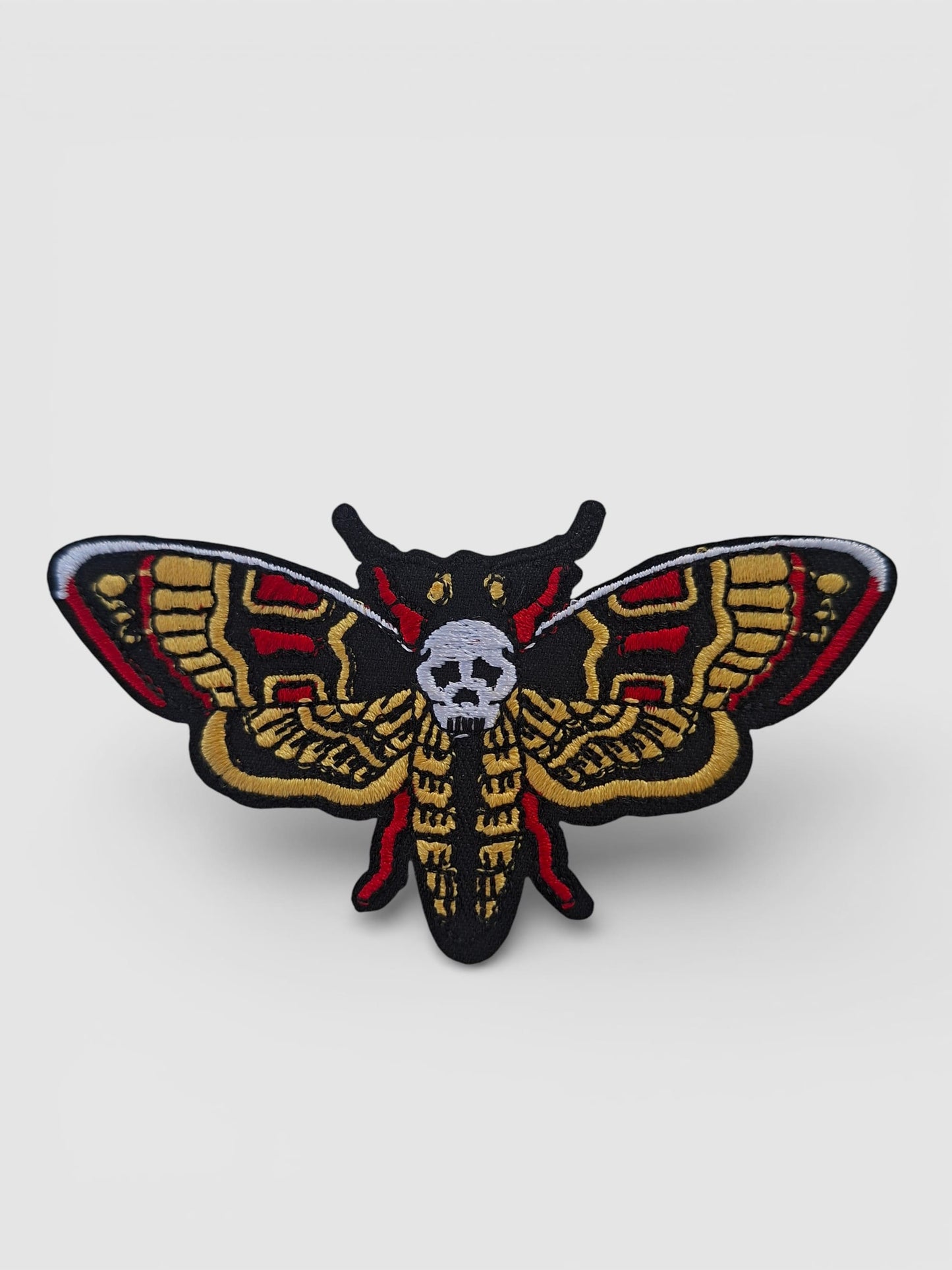 Parche Bordado "Mariposa Tattoo Old School" – Estilo Tattoo tradicional.